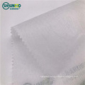 Chinese hot sell SGS high quality 100% polyester LDPE fusible cut away embroidery backing paper soft garment nonwoven fabric